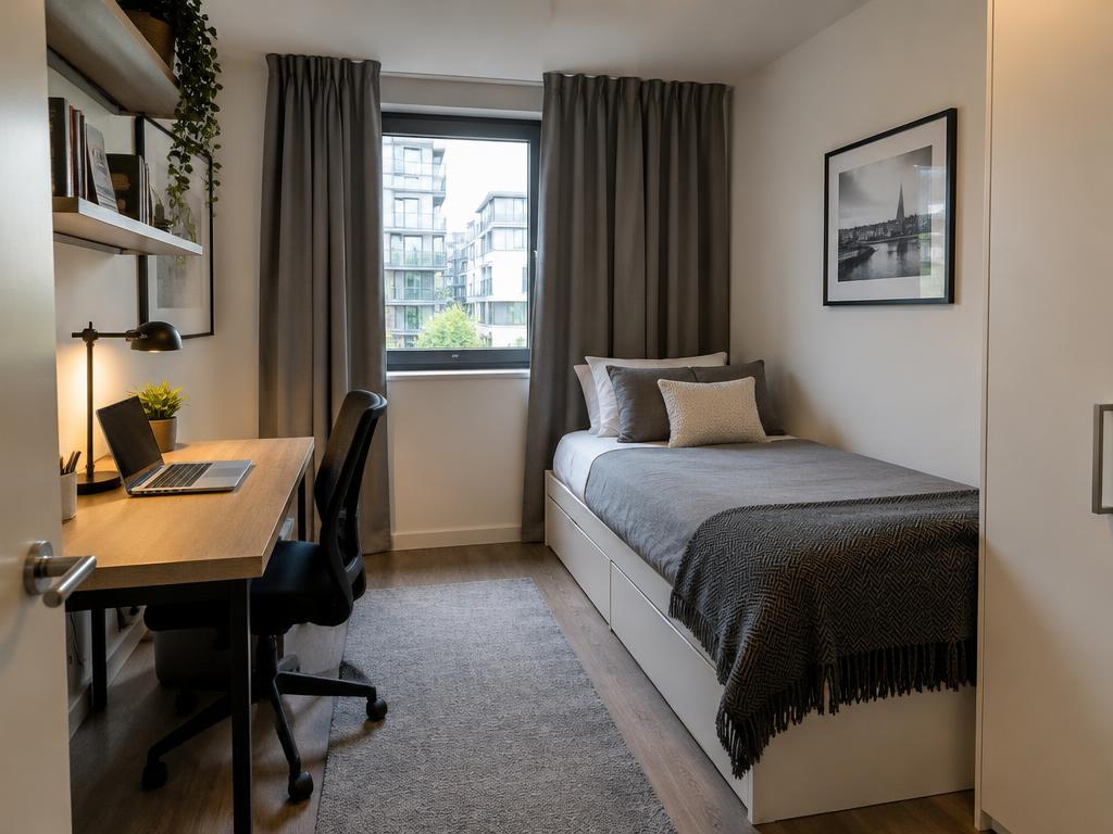 Chambre étudiante près de l'université